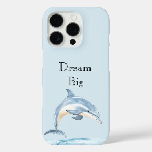 Beach Ocean Dolphin Case-Mate iPhone Case (Achterkant)