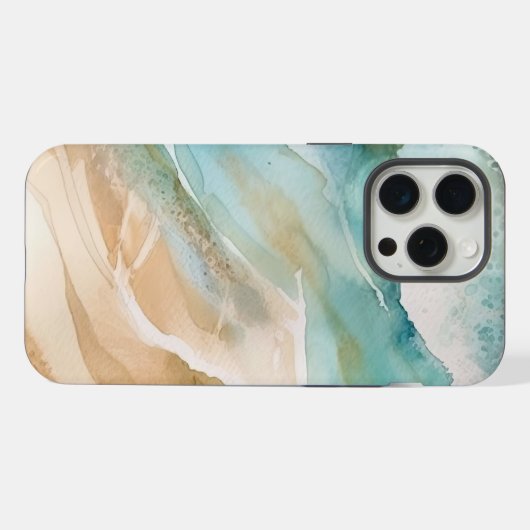 Beach Ocean iPhone Hoesje (Achterkant horizontaal)