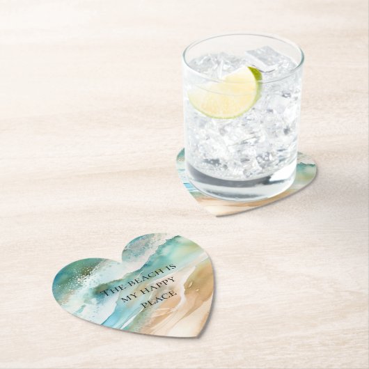 Beach Ocean Kartonnen Onderzetters (Insitu)
