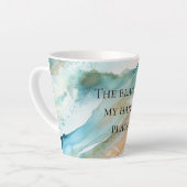 Beach Ocean Latte Mok (Linkerhoek)