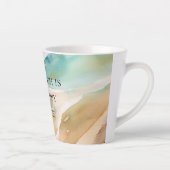 Beach Ocean Latte Mok (Rechts)