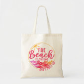 Beach Ocean Love Canvas tas (Voorkant)