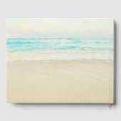 Beach Ocean Memorial voor begrafenis Gastenboek (Achterkant)