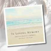 Beach Ocean Memorial voor begrafenis Servet