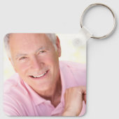 Beach Ocean Photo Memorial Funeral Favor Sleutelhanger (Achterkant)