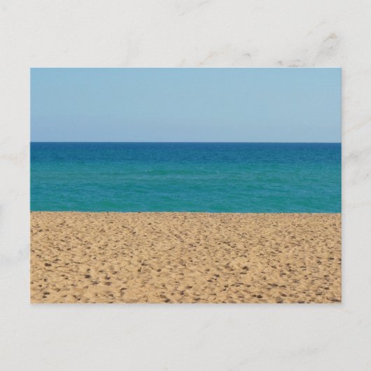 Beach, Ocean, Sky Briefkaart (Voorkant)