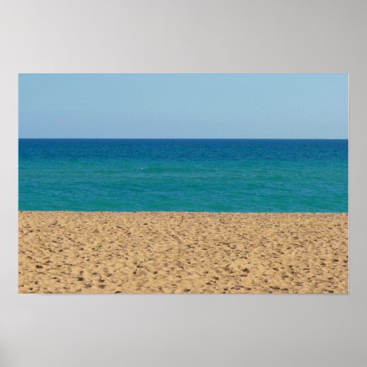 Beach, Ocean, Sky Poster (Voorkant)