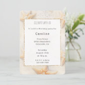 Beach Ocean Starfish Verjaardag Kaart (Staand voorkant)