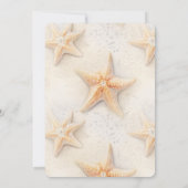 Beach Ocean Starfish Verjaardag Kaart (Achterkant)