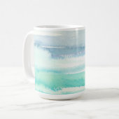 Beach Ocean Thmed Decor Waterverf Mok (Voorkant links)