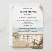 Beach Ocean Uitzicht Vrijgezellenfeest Kaart (Voorkant)