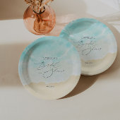 Beach Ocean Vrijgezellenfeest Papieren Bordje