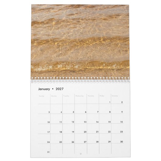 Beach Ocean Waves Cool Landscape Water Photos Kalender (Jan 2027)