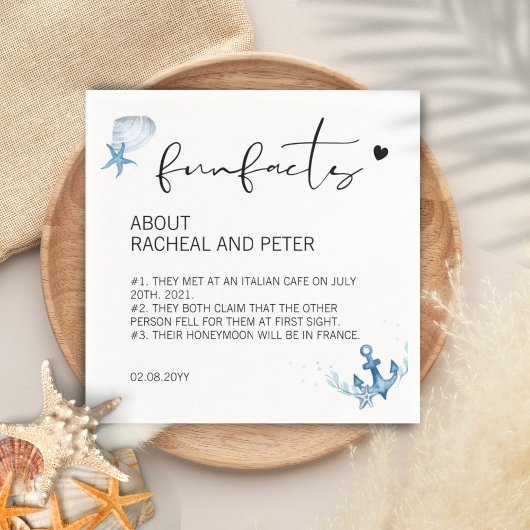 Beach Ocean Wedding Script Simple Fun Facts Servet