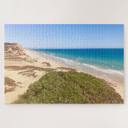 Beach Ocean Zee Blue sky Legpuzzel (Horizontaal)