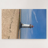 Beach Ocean Zee Blue sky Legpuzzel (Horizontaal)