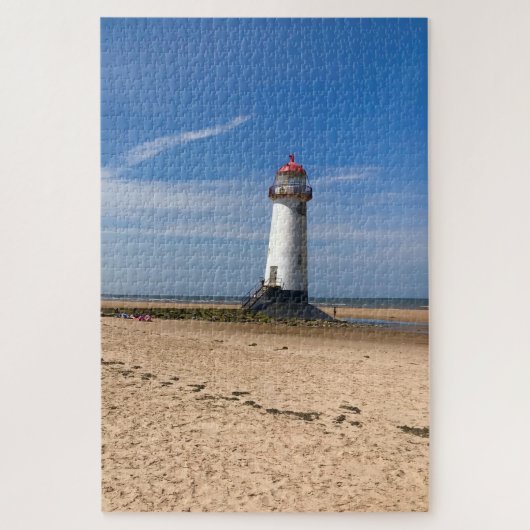 Beach Ocean Zee Blue sky Legpuzzel (Verticaal)