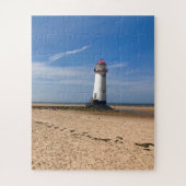 Beach Ocean Zee Blue sky Legpuzzel (Verticaal)
