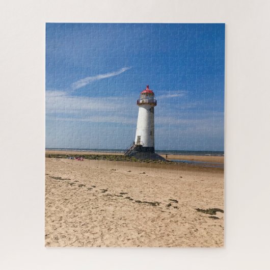 Beach Ocean Zee Blue sky Legpuzzel (Verticaal)