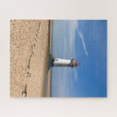 Beach Ocean Zee Blue sky Legpuzzel (Horizontaal)