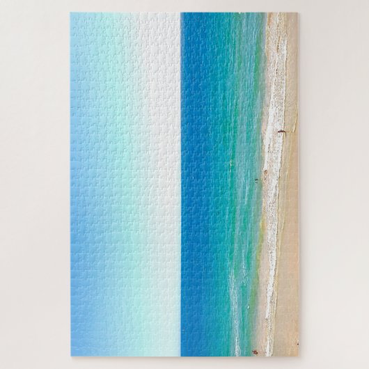 Beach Ocean Zee Blue sky Legpuzzel (Verticaal)
