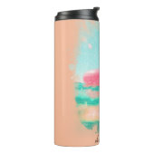 *~* Beach Ocean Zee Nautical Pink Speelgoed Flamin Thermosbeker (Gedraaid links)