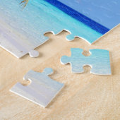 Beach Ocean Zee Palm Tree Vacking Beach Life Legpuzzel (Zijkant)