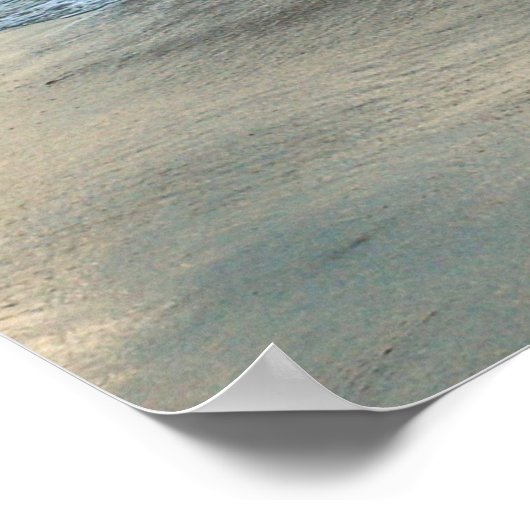 Beach O'Clock Poster (Hoek)