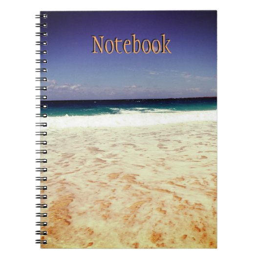 Beach of Nassau, Bahamas Notitieboek (Voorkant)