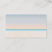 Beach of Oceanside Visitekaartjes (Achterkant)