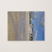 Beach of Saint-Cast-le-Guildo in Frankrijk Legpuzzel (Horizontaal)