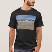 Beach of Saint-Cast-le-Guildo in Frankrijk T-shirt (Voorkant)
