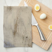 Beach of Saint-Cast-le-Guildo in Frankrijk Theedoek (Quarter Fold)