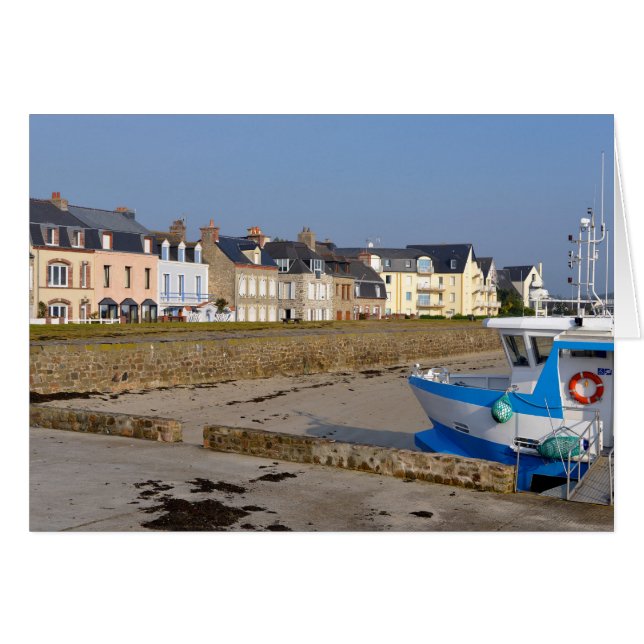 Beach of Saint-Vaast-la-Hougue in Frankrijk (Voorkant Horizontaal)