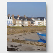 Beach of Saint-Vaast-la-Hougue in Frankrijk Fotoplaat (Voorkant)