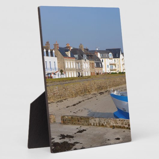 Beach of Saint-Vaast-la-Hougue in Frankrijk Fotoplaat (Zijkant)