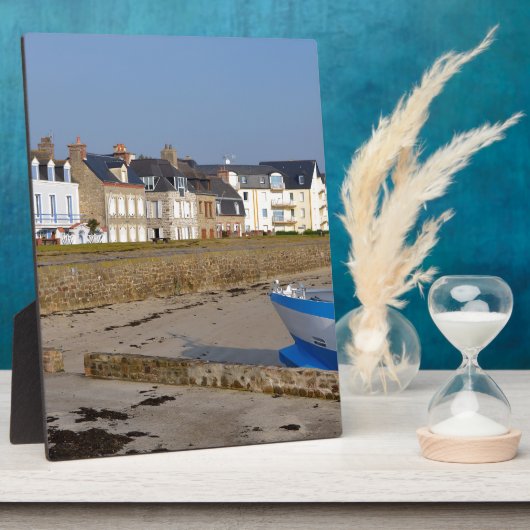Beach of Saint-Vaast-la-Hougue in Frankrijk Fotoplaat (Zijkant)