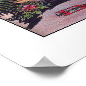 Beach of the King - Playa del Rey Poster (Hoek)