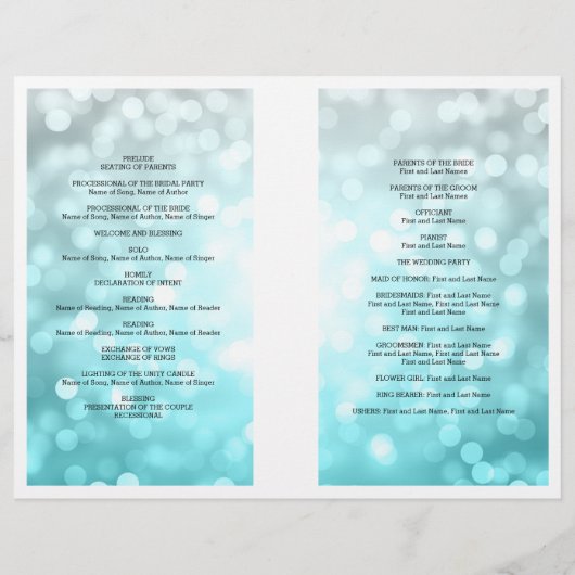 Beach Ombre Glitter Lights (Achterkant)