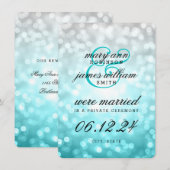 Beach ombre lights , de aankondiging van de wedden (Voorkant / Achterkant)