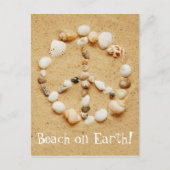 Beach on Earth Briefkaart (Voorkant)