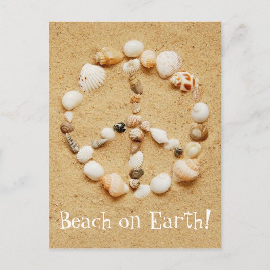 Beach on Earth Briefkaart (Voorkant)