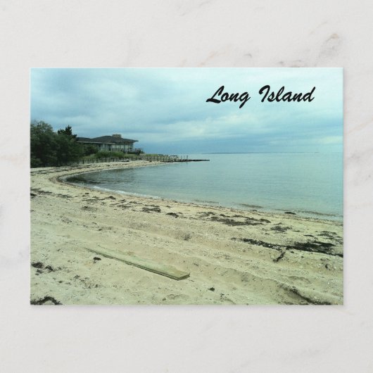 Beach on Shelter Island, NY Briefkaart (Voorkant)