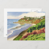 Beach op Swami's Encinitas Briefkaart (Voorkant / Achterkant)
