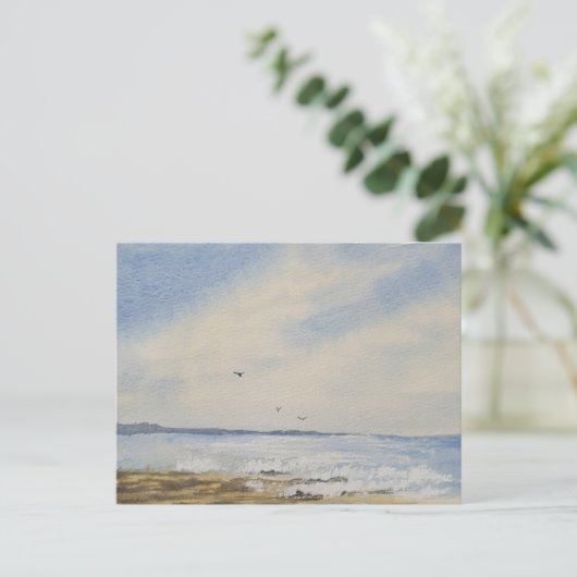 Beach Painting  Briefkaart (Staand voorkant)