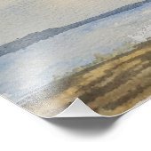 Beach Painting  Foto Afdruk (Hoek)