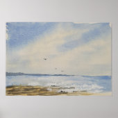Beach Painting  Poster (Voorkant)