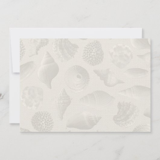 Beach Palm Photo Save the Date (Achterkant)