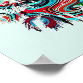 Beach Palm Tree Design 243 Poster (Hoek)