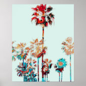 Beach Palm Tree Design 243 Poster (Voorkant)